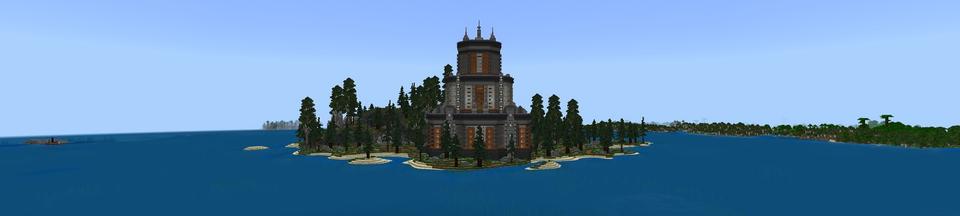 Panorama of the Minecraft Bedrock Marketplace product Secret Hacker Base created by Street Studios.