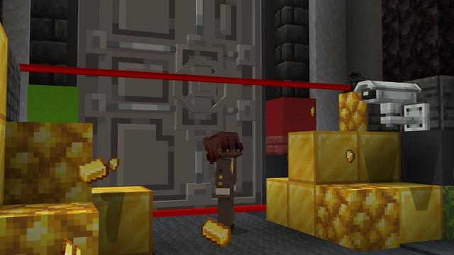 Screenshot of the Minecraft Bedrock Marketplace product Security Furniture created by Street Studios.