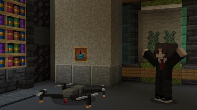 Screenshot of the Minecraft Bedrock Marketplace product Security Furniture created by Street Studios.