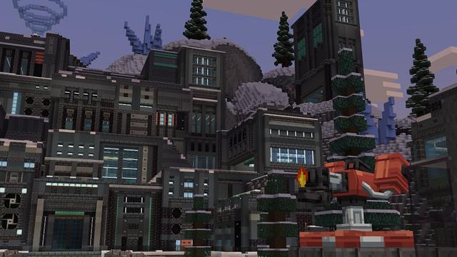 Screenshot of the Minecraft Bedrock Marketplace product Security Furniture created by Street Studios.