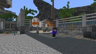 Screenshot of the Minecraft Bedrock Marketplace product Shark Island created by Street Studios.
