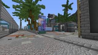 Screenshot of the Minecraft Bedrock Marketplace product Shark Island created by Street Studios.