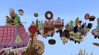 Screenshot of the Minecraft Bedrock Marketplace product Sky Candy created by Street Studios.