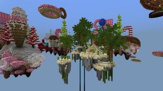 Screenshot of the Minecraft Bedrock Marketplace product Sky Candy created by Street Studios.