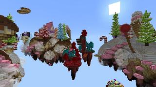 Screenshot of the Minecraft Bedrock Marketplace product Sky Candy created by Street Studios.