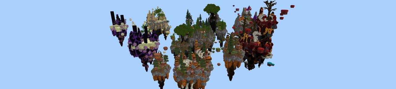 Panorama of the Minecraft Bedrock Marketplace product Skyblock Adventure created by Street Studios.