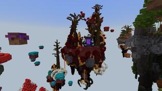 Screenshot of the Minecraft Bedrock Marketplace product Skyblock Adventure created by Street Studios.