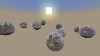 Screenshot of the Minecraft Bedrock Marketplace product Skyblock Bubbles created by Street Studios.