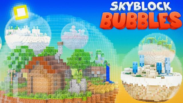 Thumbnail of the Minecraft Bedrock Marketplace product Skyblock Bubbles created by Street Studios.