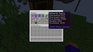 Screenshot of the Minecraft Bedrock Marketplace product Skyblock Hacker Tools created by Street Studios.