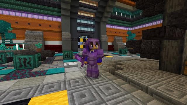 Screenshot of the Minecraft Bedrock Marketplace product Skyblock Hacker created by Street Studios.