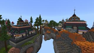 Screenshot of the Minecraft Bedrock Marketplace product Skyblock Hacker created by Street Studios.