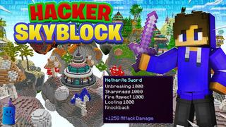 Thumbnail of the Minecraft Bedrock Marketplace product Skyblock Hacker created by Street Studios.