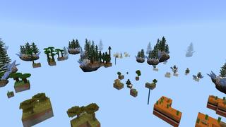 Screenshot of the Minecraft Bedrock Marketplace product Skyblock Ice Age created by Street Studios.