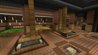 Screenshot of the Minecraft Bedrock Marketplace product Sniffer Base created by Street Studios.