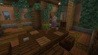 Screenshot of the Minecraft Bedrock Marketplace product Snowmobiles! created by Street Studios.