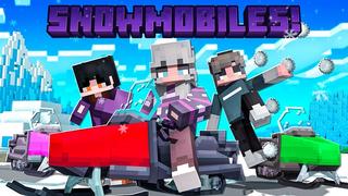 Thumbnail of the Minecraft Bedrock Marketplace product Snowmobiles! created by Street Studios.