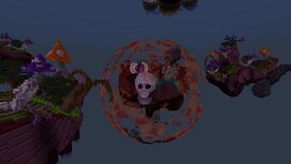 Screenshot of the Minecraft Bedrock Marketplace product Space Skyblock created by Street Studios.