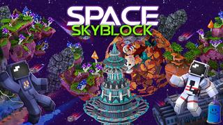 Thumbnail of the Minecraft Bedrock Marketplace product Space Skyblock created by Street Studios.