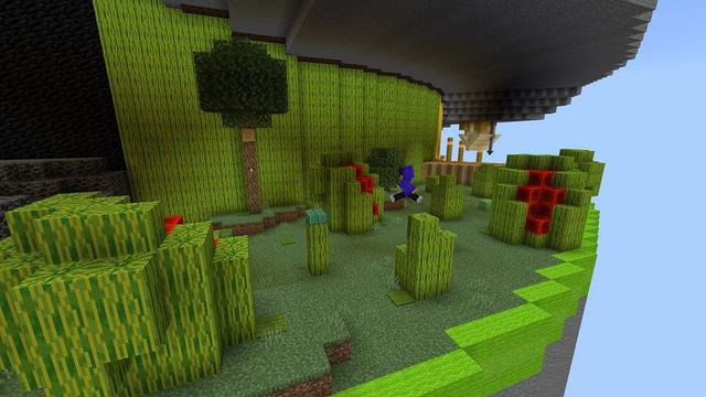 Screenshot of the Minecraft Bedrock Marketplace product Spiral Parkour created by Street Studios.