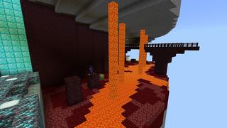 Screenshot of the Minecraft Bedrock Marketplace product Spiral Parkour created by Street Studios.