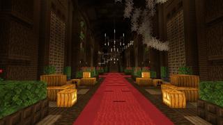 Screenshot of the Minecraft Bedrock Marketplace product Spooky Palace created by Street Studios.