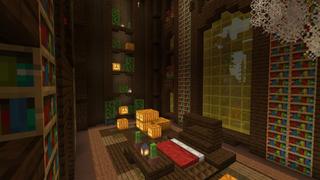 Screenshot of the Minecraft Bedrock Marketplace product Spooky Palace created by Street Studios.