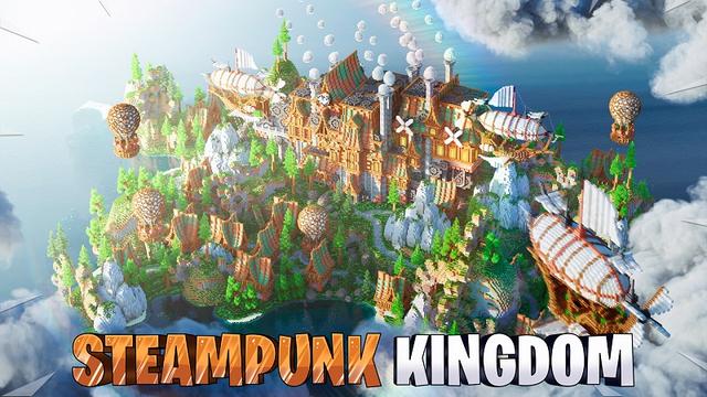 Thumbnail of the Minecraft Bedrock Marketplace product Steampunk Königreich created by Street Studios.