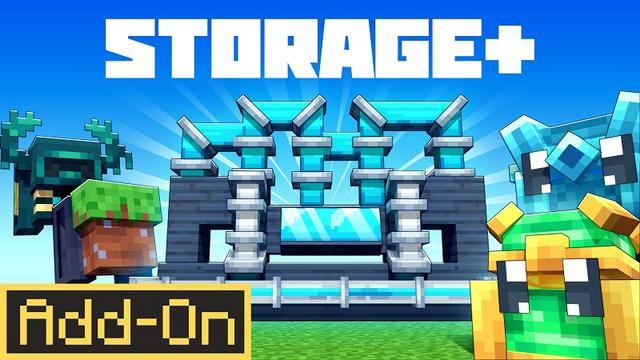 Thumbnail of the Minecraft Bedrock Marketplace product Storage+ Add-On created by Street Studios.