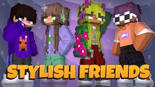 Thumbnail of the Minecraft Bedrock Marketplace product Stylish Friends created by Street Studios.