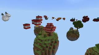Screenshot of the Minecraft Bedrock Marketplace product TNT Skyblock created by Street Studios.