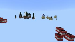 Screenshot of the Minecraft Bedrock Marketplace product TNT Skyblock created by Street Studios.