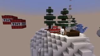 Screenshot of the Minecraft Bedrock Marketplace product TNT Skyblock created by Street Studios.