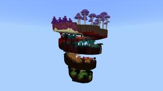 Screenshot of the Minecraft Bedrock Marketplace product Tornado Parkour created by Street Studios.