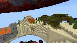 Screenshot of the Minecraft Bedrock Marketplace product Tornado Parkour created by Street Studios.