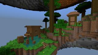 Screenshot of the Minecraft Bedrock Marketplace product Tornado Parkour created by Street Studios.