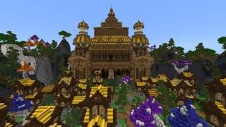 Screenshot of the Minecraft Bedrock Marketplace product Treasure Palace created by Street Studios.