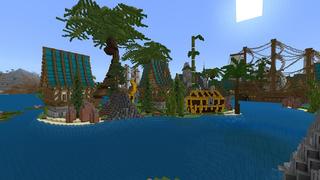 Screenshot of the Minecraft Bedrock Marketplace product Treasure valley created by Street Studios.