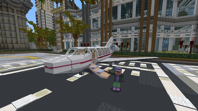 Screenshot of the Minecraft Bedrock Marketplace product Tropical City created by Street Studios.