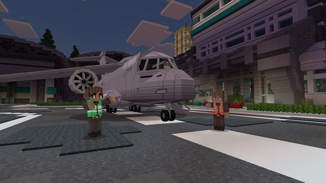 Screenshot of the Minecraft Bedrock Marketplace product Ultimate Airplanes created by Street Studios.