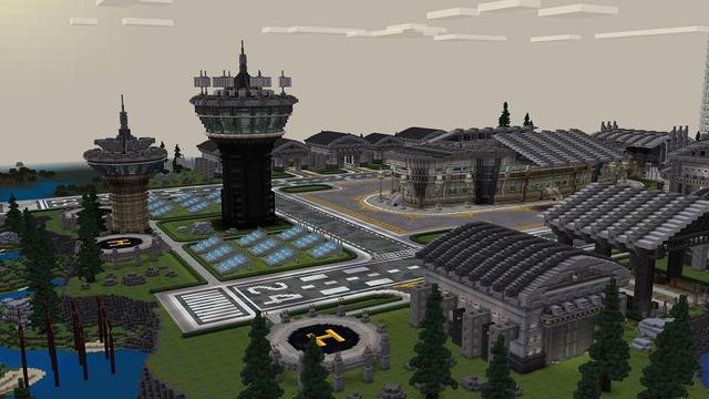 Screenshot of the Minecraft Bedrock Marketplace product Ultimate Airplanes created by Street Studios.