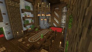 Screenshot of the Minecraft Bedrock Marketplace product Underground Base created by Street Studios.