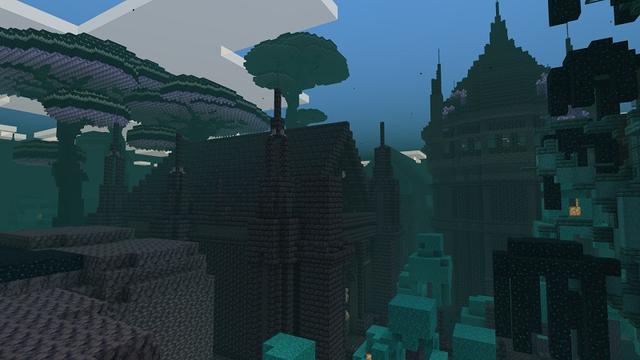 Screenshot of the Minecraft Bedrock Marketplace product Warden Dungeon created by Street Studios.