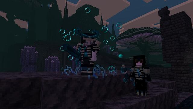 Screenshot of the Minecraft Bedrock Marketplace product Warden Dungeon created by Street Studios.