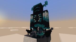 Screenshot of the Minecraft Bedrock Marketplace product Warden Spiral Parkour created by Street Studios.