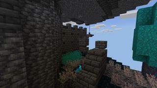 Screenshot of the Minecraft Bedrock Marketplace product Warden Spiral Parkour created by Street Studios.