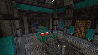 Screenshot of the Minecraft Bedrock Marketplace product Warden Temple created by Street Studios.
