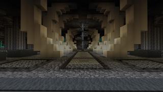Screenshot of the Minecraft Bedrock Marketplace product Warden Temple created by Street Studios.