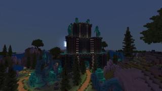 Screenshot of the Minecraft Bedrock Marketplace product Warden Underground Base created by Street Studios.