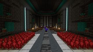 Screenshot of the Minecraft Bedrock Marketplace product Warden Underground Base created by Street Studios.